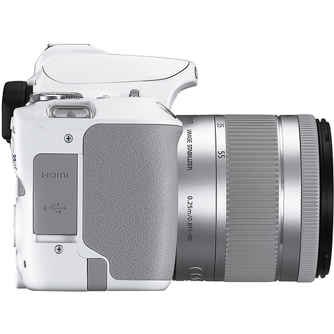 EOS Rebel SL3 Digital SLR with EF-S 18-55mm f/4-5.6 IS STM Lens (White) Image 3