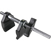 Mini Viser Clamp with 2 in. Jaw, 5/8 in. Baby Stud, and 3/8 in.-16M Threaded Stud Thumbnail 1