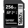 256GB Professional 1667x UHS-II SDXC Memory Card Thumbnail 0