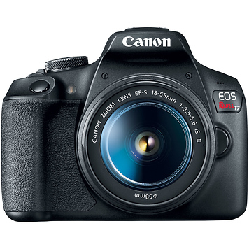EOS Rebel T7 Digital SLR Camera with 18-55mm and 75-300mm Lenses with DELUXE Accessory Outfit