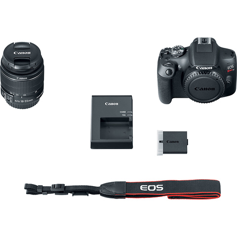 EOS Rebel T7 Digital SLR Camera with 18-55mm and 75-300mm Lenses with DELUXE Accessory Outfit Image 5