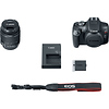 EOS Rebel T7 Digital SLR Camera with 18-55mm and 75-300mm Lenses with DELUXE Accessory Outfit Thumbnail 5