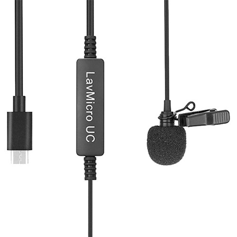 LavMicro-UC Lavalier Mic for USB Type-C Devices - Open Box Image 0