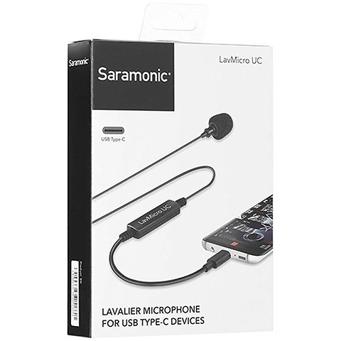 LavMicro-UC Lavalier Mic for USB Type-C Devices - Open Box Image 1