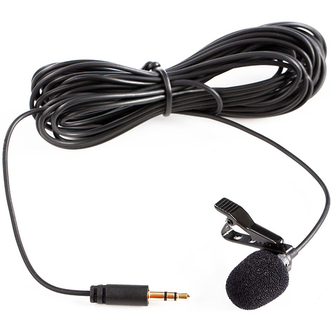SR-XLM1 Omnidirectional Broadcast-Quality Lavalier Microphone with 3.5mm TRS Connector Image 1