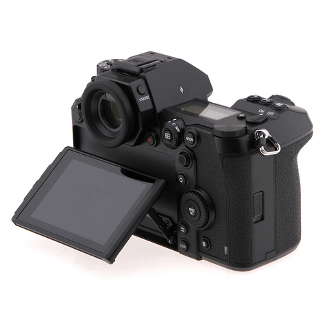 Lumix DC-S1R Mirrorless Digital Camera Body - Black - Open Box Image 2