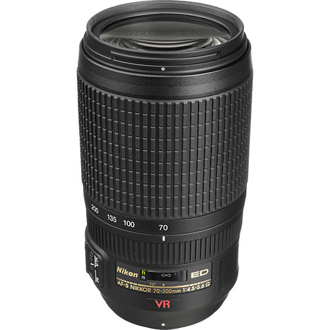 Nikkor AF-S 70-300 f/4.5-5.6G ED IF VR Lens - Pre-Owned Image 0