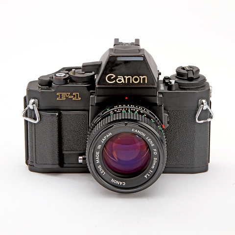 F-1N AE 35mm Film Camera w/ 50mm f/1.4 Lens & AE Motor - Pre-Owned Image 0