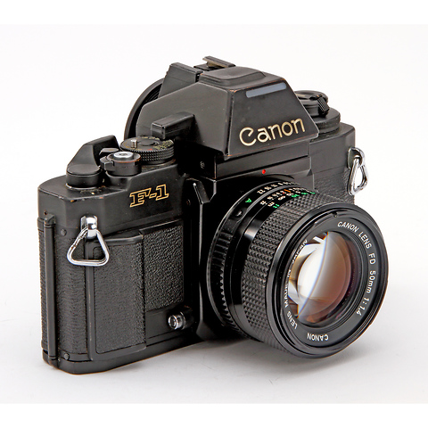 F-1N AE 35mm Film Camera w/ 50mm f/1.4 Lens & AE Motor - Pre-Owned Image 2