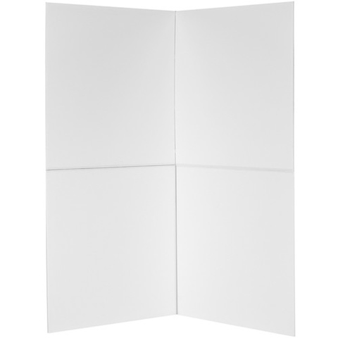 Foldable V-Flat (Black/White) Image 1