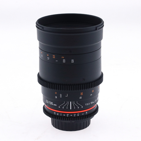 135mm T2.2 Cine DS Lens - Nikon F Mount - Open Box Image 0