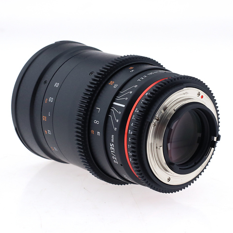 135mm T2.2 Cine DS Lens - Nikon F Mount - Open Box Image 3