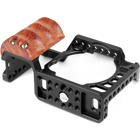 Cage Kit with Wooden Grip for Sony a6500 Image 2