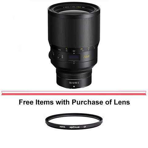 NIKKOR Z 58mm f/0.95 S Noct Lens Image 0