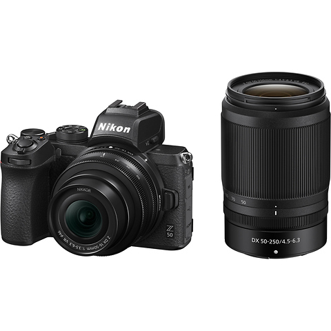 Z 50 Mirrorless Digital Camera with 16-50mm and 50-250mm Lenses Image 0