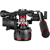 608 Nitrotech Fluid Video Head and Aluminum Twin Leg Tripod with Ground Spreader Thumbnail 5