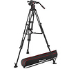 612 Nitrotech Fluid Video Head and Aluminum Twin Leg Tripod with Middle Spreader Thumbnail 0