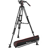 608 Nitrotech Fluid Video Head and Aluminum Twin Leg Tripod with Middle Spreader Thumbnail 0
