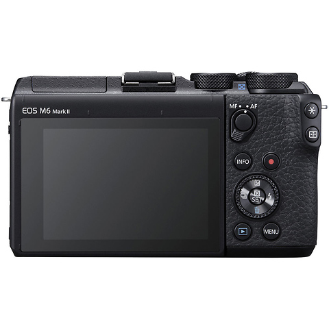 EOS M6 Mark II Mirrorless Digital Camera with 15-45mm Lens and EVF-DC2 Viewfinder (Black) Image 8