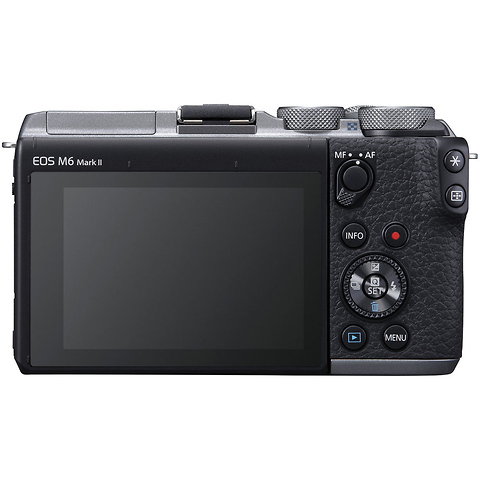 EOS M6 Mark II Mirrorless Digital Camera with 15-45mm Lens and EVF-DC2 Viewfinder (Silver) Image 7