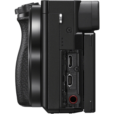 Alpha a6100 Mirrorless Digital Camera Body (Black) with E 55-210mm f/4.5-6.3 OSS Lens (Black) Image 3