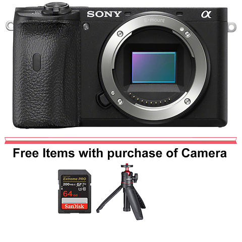 Alpha a6600 Mirrorless Digital Camera Body (Black) Image 0