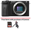 Alpha a6600 Mirrorless Digital Camera Body (Black) Thumbnail 0