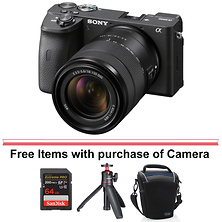 Alpha a6600 Mirrorless Digital Camera with 18-135mm Lens (Black) Image 0