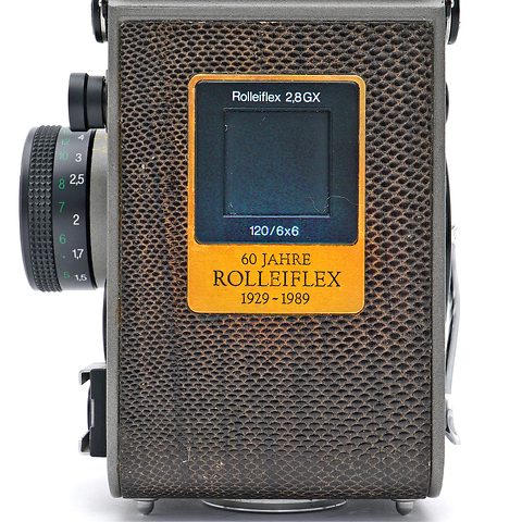 Rolleiflex 2.8 GX Edition 60 Year Gold Plate - Pre-Owned Image 4