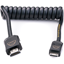 AtomFLEX Coiled Mini-HDMI to HDMI Cable 12 to 24 in. (Open Box) Image 0