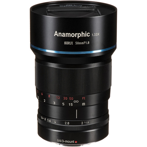 50mm f/1.8 Anamorphic 1.33x Lens for Sony E Image 0