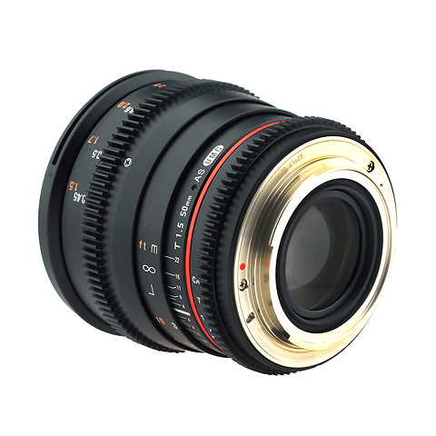 50mm T1.5 AS UMC Cine DS Lens for Canon EF Mount - Pre-Owned Image 2