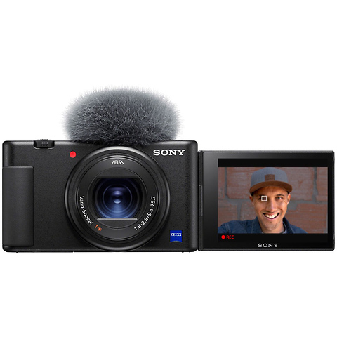ZV-1 Digital Camera (Black) with Vlogger Accessory Kit Image 13