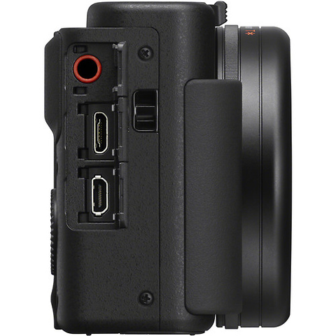 ZV-1 Digital Camera (Black) with Sony Vlogging Microphone (ECM-G1) Image 7