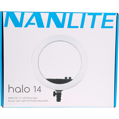 Halo 14 Dimmable Adjustable Bicolor 14 in. LED Ring Light Image 15