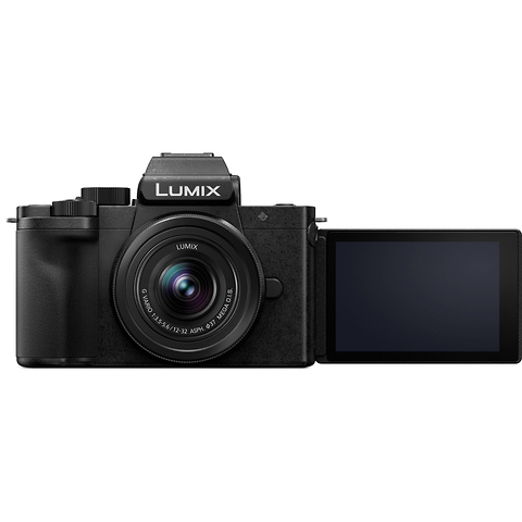 Lumix DC-G100 Mirrorless Micro Four Thirds Digital Camera with 12-32mm Lens (Black) and DMW-ZSTRV Battery & Charger Travel Pack Image 3