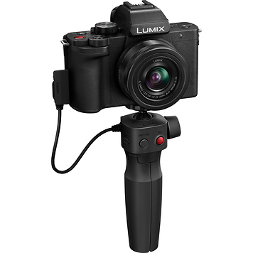 Lumix DC-G100 Mirrorless Micro Four Thirds Digital Camera with 12-32mm Lens and Tripod Grip Kit (Black)