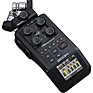 H6 All Black 6-Input / 6-Track Portable Handy Recorder with Single Mic Capsule (Black)