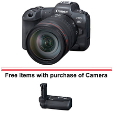EOS R5 Mirrorless Digital Camera with 24-105mm f/4L Lens Image 0