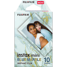 INSTAX Mini Blue Marble Instant Film (10 Exposures) Image 0