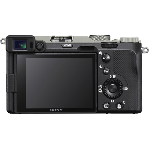 Alpha a7C Mirrorless Digital Camera Body (Silver) with FE 85mm f/1.8 Lens Image 9