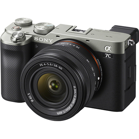 Alpha a7C Mirrorless Digital Camera with 28-60mm Lens (Silver) Image 5