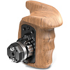 Left-Side Wooden Grip with ARRI-Style Rosettes and Bolt-On Mount Thumbnail 1