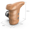 Left-Side Wooden Grip with ARRI-Style Rosettes and Bolt-On Mount Thumbnail 2