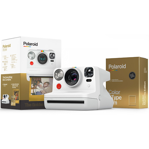 Now Instant Film Camera - The Golden Gift Box Bundle Image 0