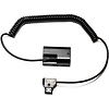 D-Tap to Canon LP-E6-Type Dummy Battery Coiled Cable (22-42 in.) Thumbnail 0