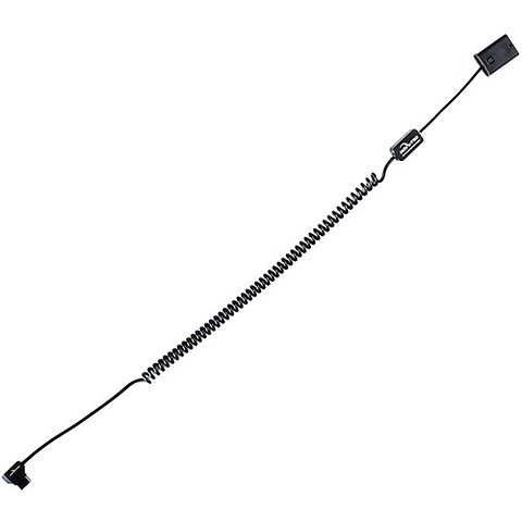 D-Tap to Canon LP-E6-Type Dummy Battery Coiled Cable (22-42 in.) Image 2