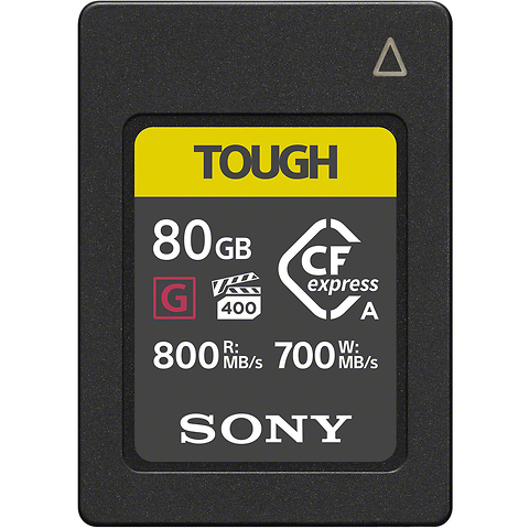 80GB CFexpress Type A TOUGH Memory Card Image 0
