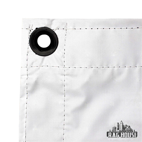 8 x 8 ft. Bounce Fabric (White/Black) Image 0