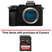 Lumix DC-S5 Mirrorless Digital Camera Body (Black) Image 0